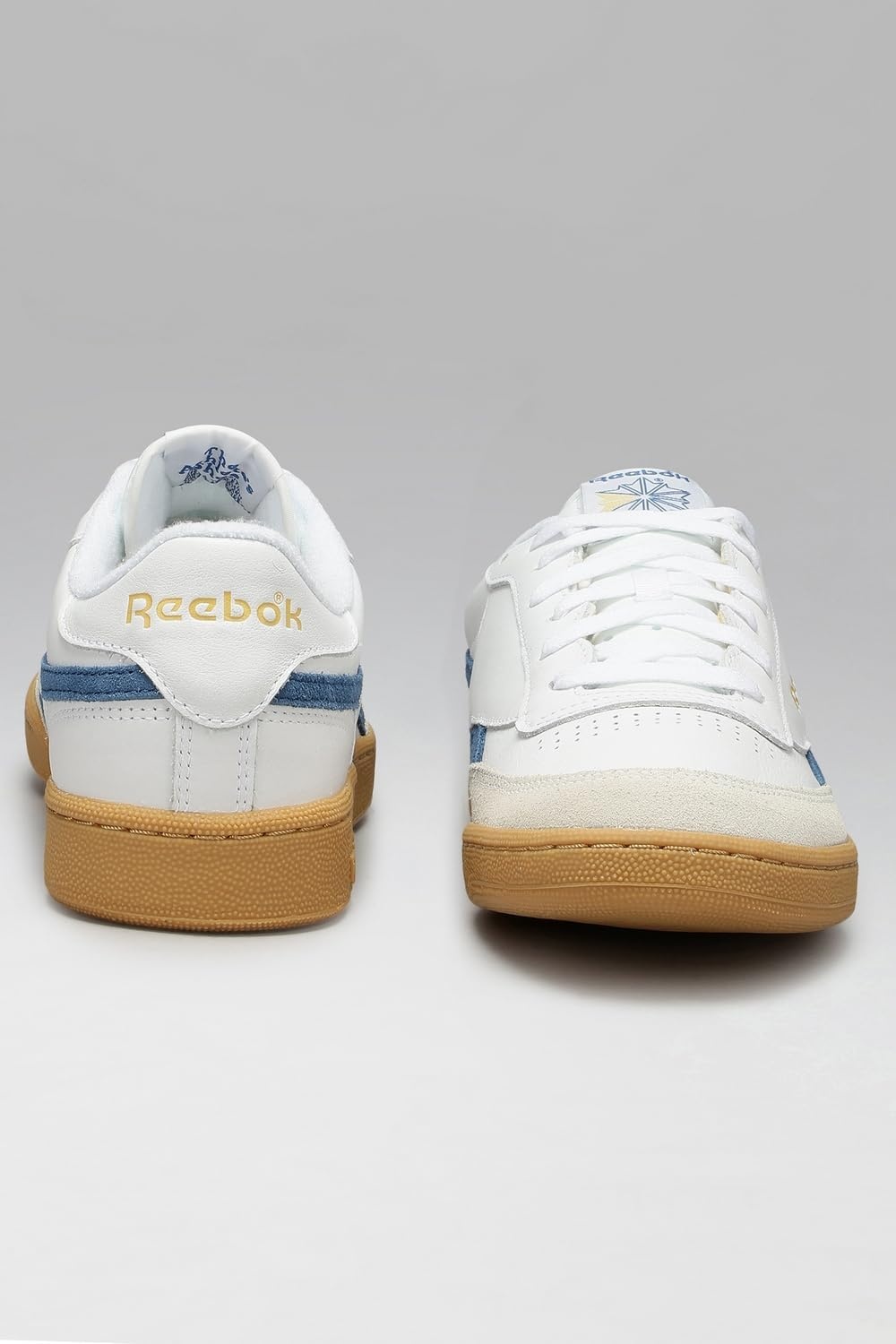 image:imageReebok Classic Nylon Womens Sneakers Casual Tennis Shoes WomenWhite Athleticblue Gum