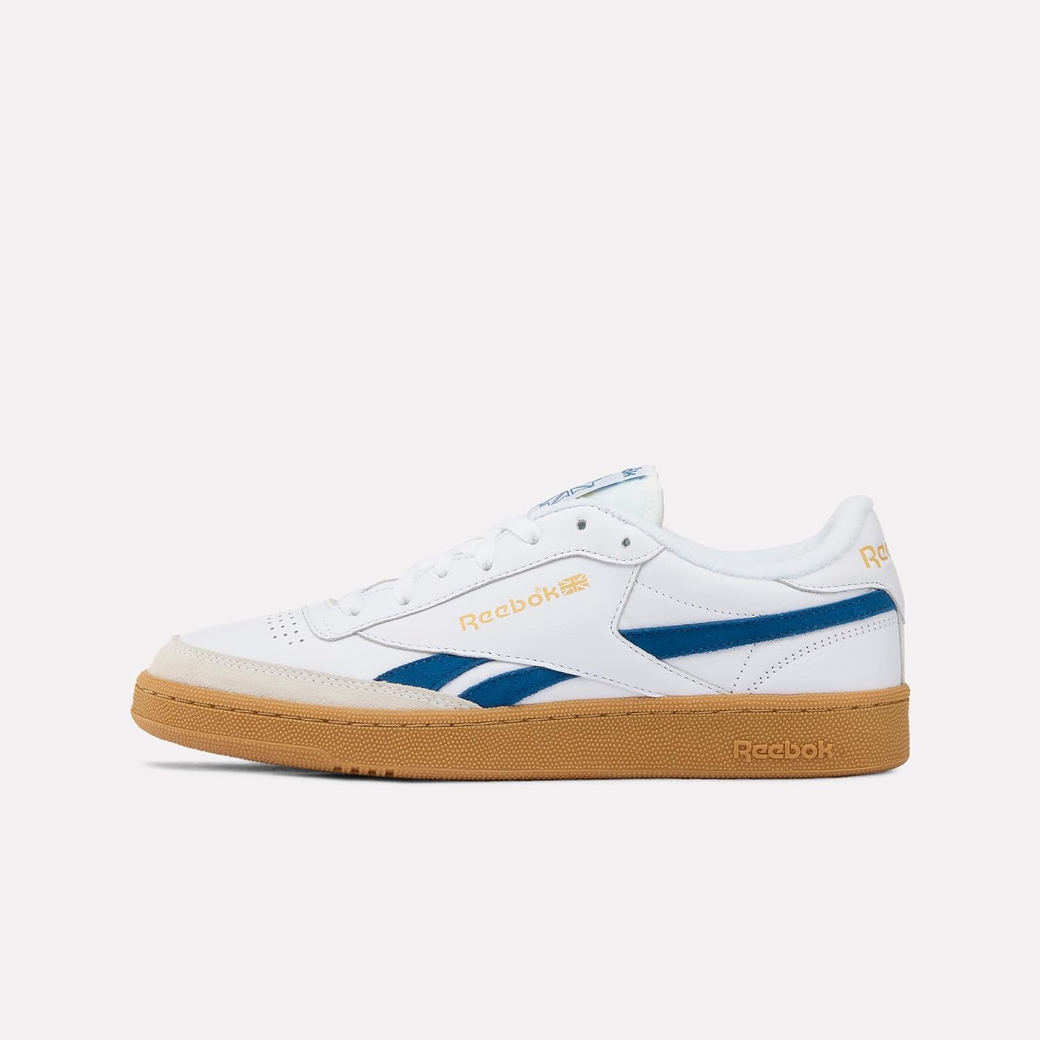 image:imageReebok Classic Nylon Womens Sneakers Casual Tennis Shoes WomenWhite Athleticblue Gum