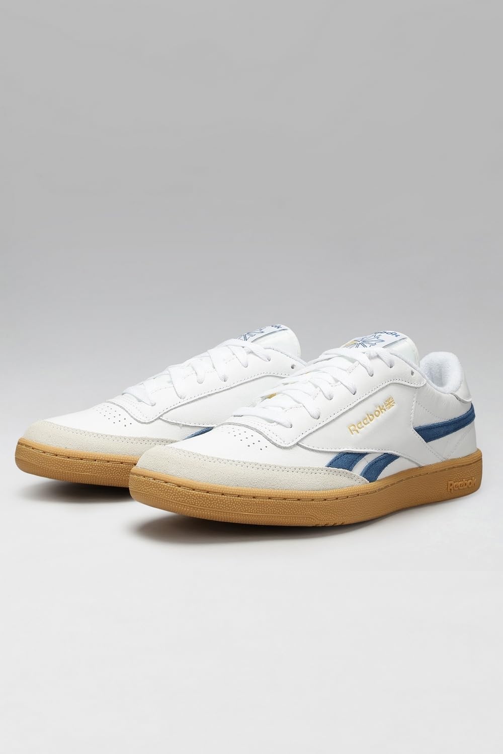 image:imageReebok Classic Nylon Womens Sneakers Casual Tennis Shoes WomenWhite Athleticblue Gum