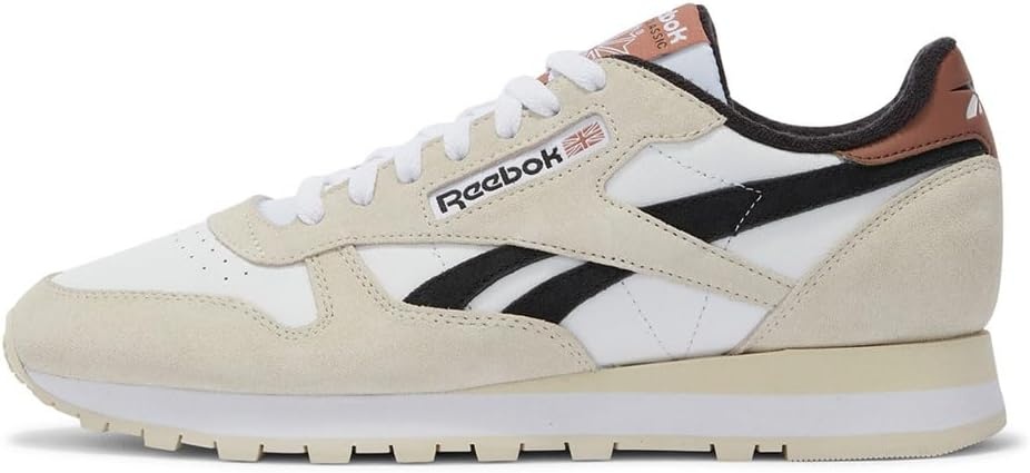 image:imageReebok Classic Nylon Womens Sneakers Casual Tennis Shoes WomenWhite Sand Black