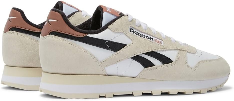 image:imageReebok Classic Nylon Womens Sneakers Casual Tennis Shoes WomenWhite Sand Black