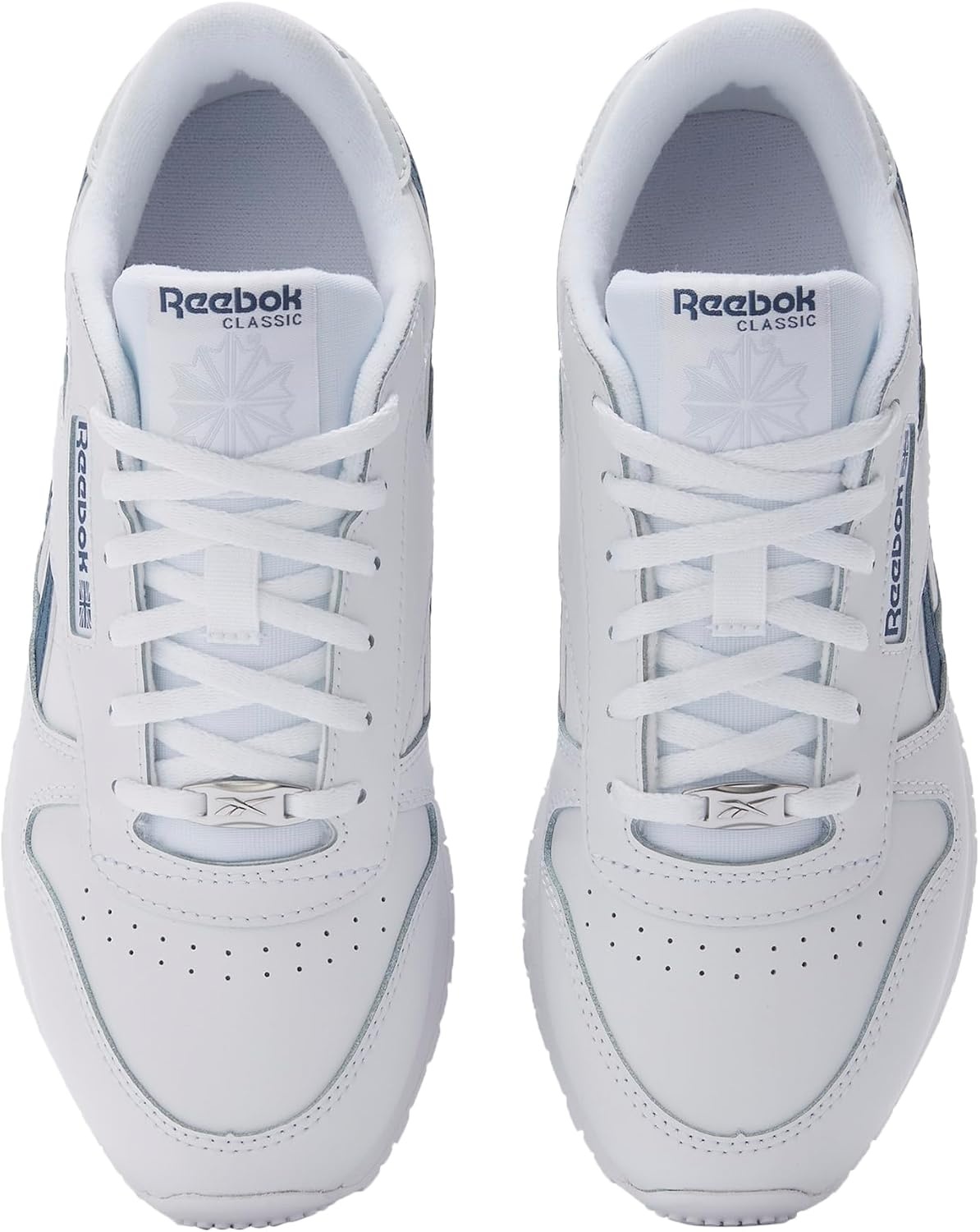 image:imageReebok Classic Nylon Womens Sneakers Casual Tennis Shoes WomenWhite Shadow Moon