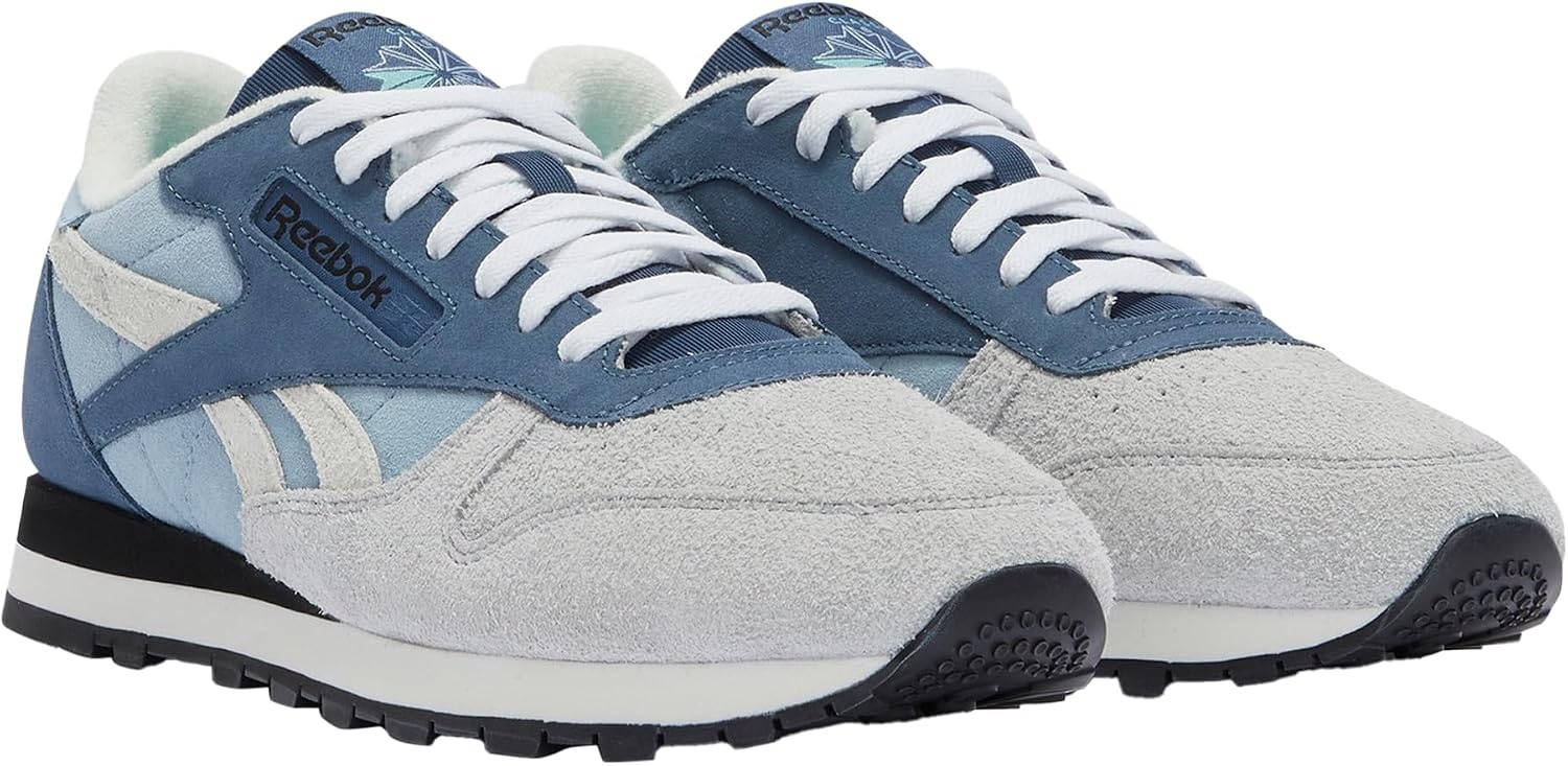 image:imageReebok Classic Nylon Womens Sneakers Casual Tennis Shoes WomenY2k Blue Shadow Grey 1