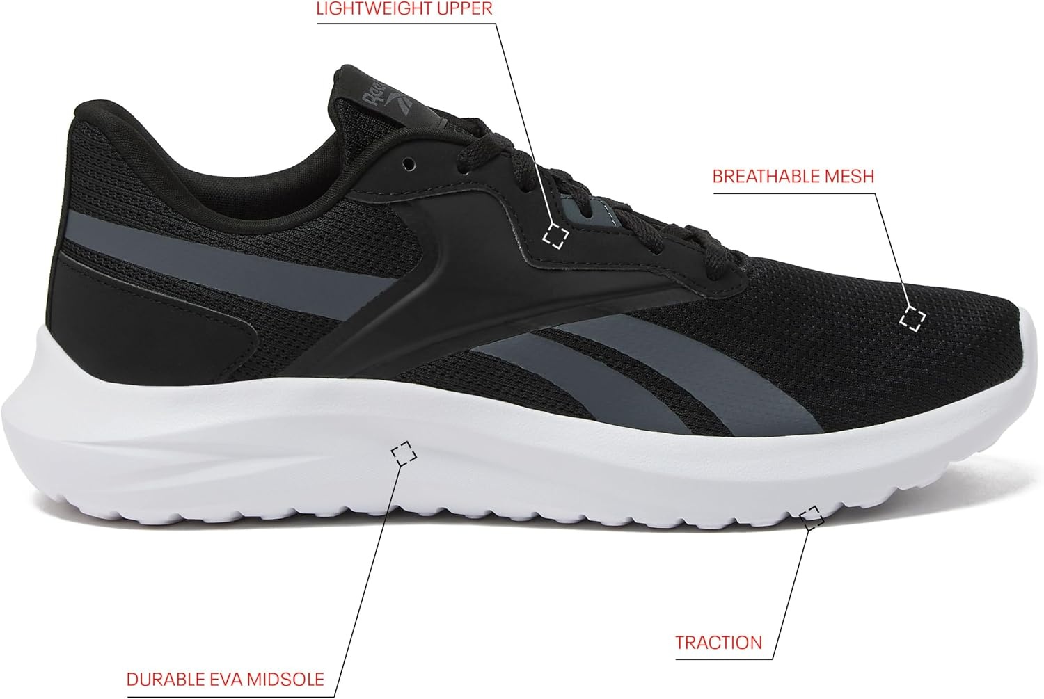 image:imageReebok Energen LuxBlackPure GreyWhite