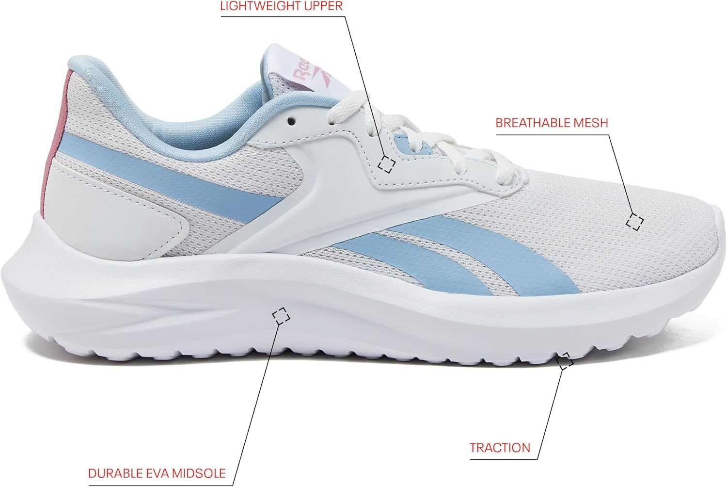 image:imageReebok Energen LuxWhiteY2k BlueDusty Rose