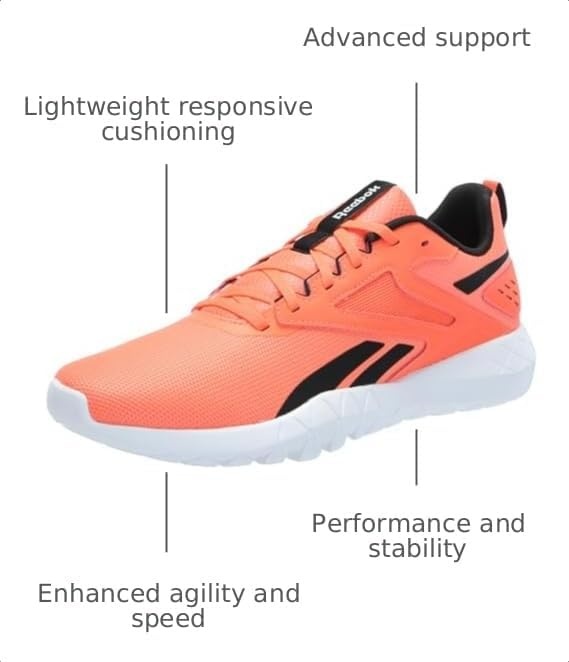 image:imageReebok Flexagon Energy TR 4Digital CoralBlackFootwear White