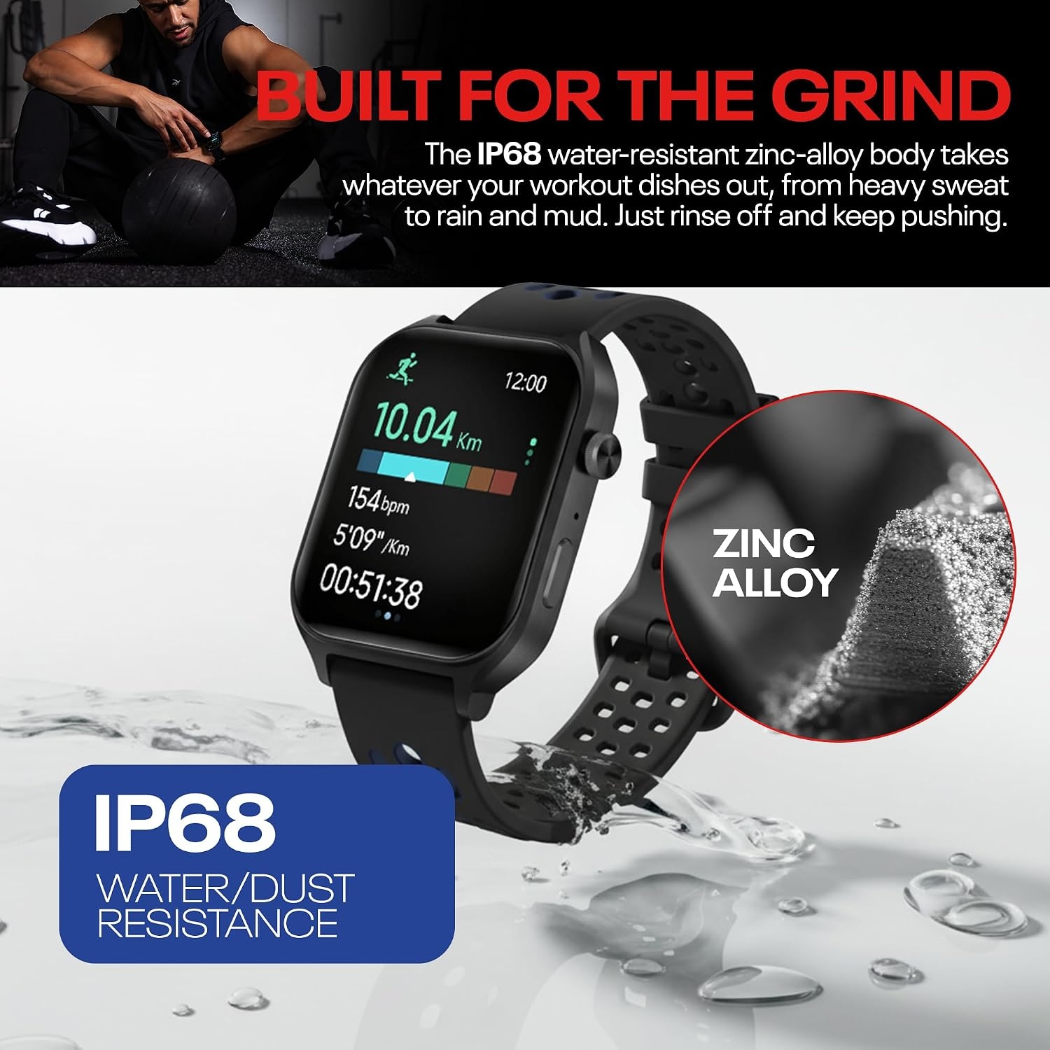image:imageReebok ICON SMARTWATCH Victory GoldPhantom Black