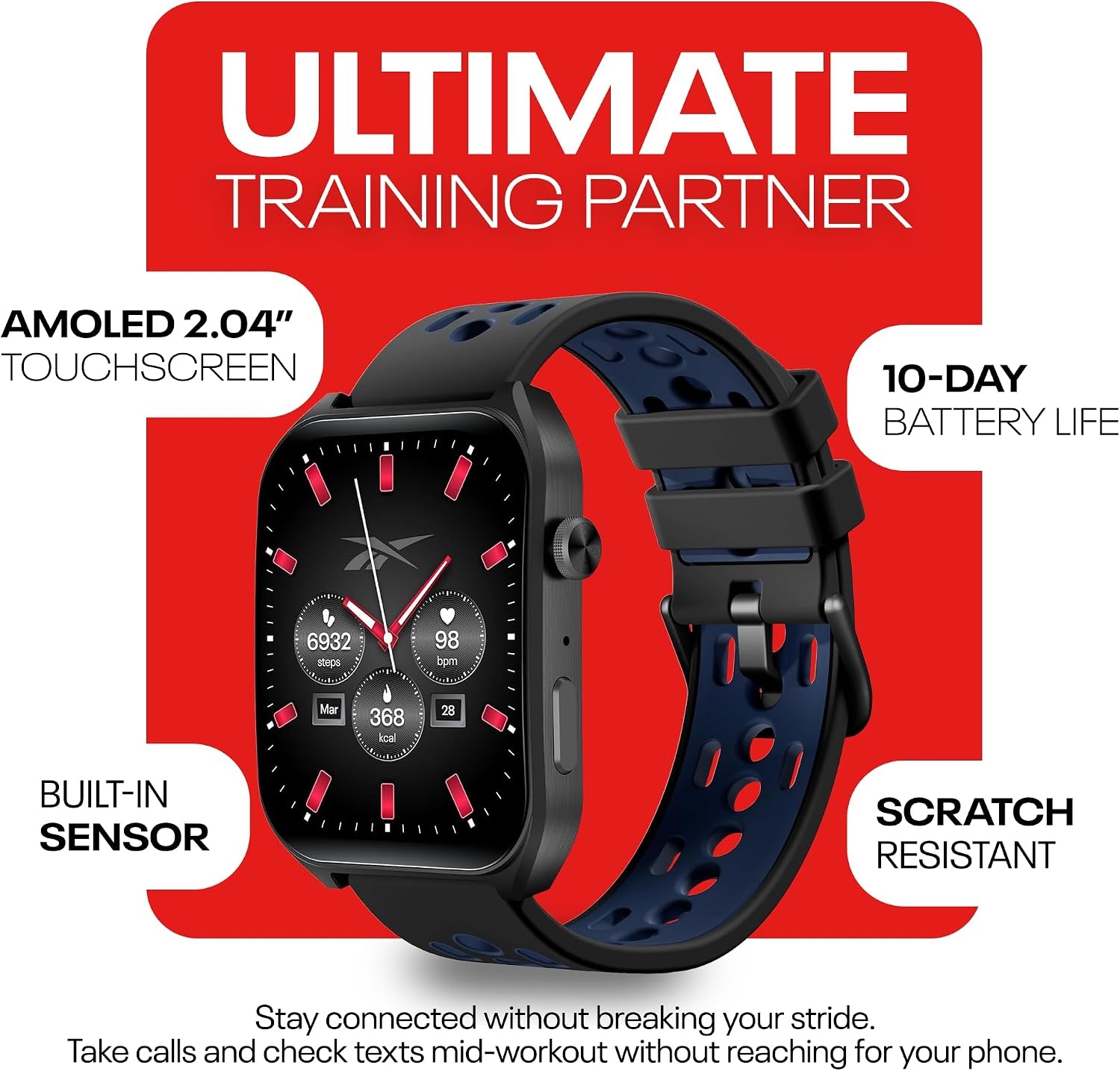 image:imageReebok ICON SMARTWATCH Victory GoldPhantom Black