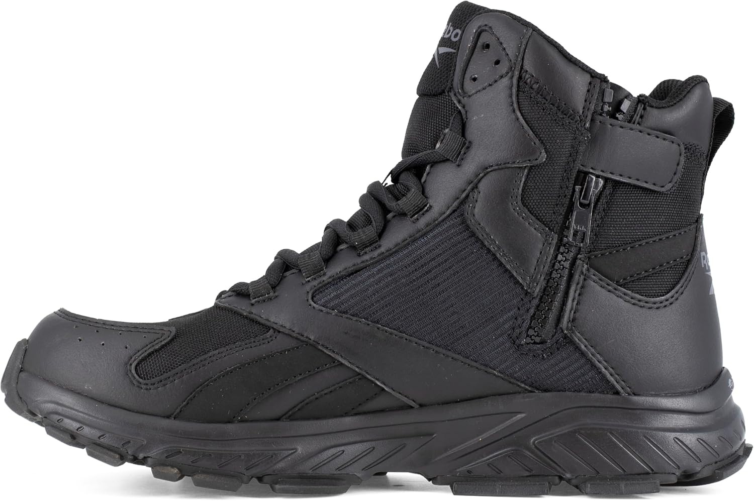 image:imageReebok Mens Hyperium Tactical Electrical Hazard Soft Toe Tactical 6 Boot with Size ZipperBlack