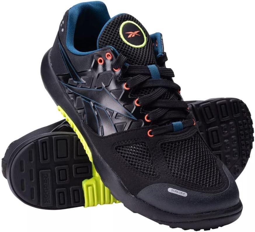 image:imageReebok Mens Nano 20 Cross Training ShoesBlack Digital Coral Dgtl Lime