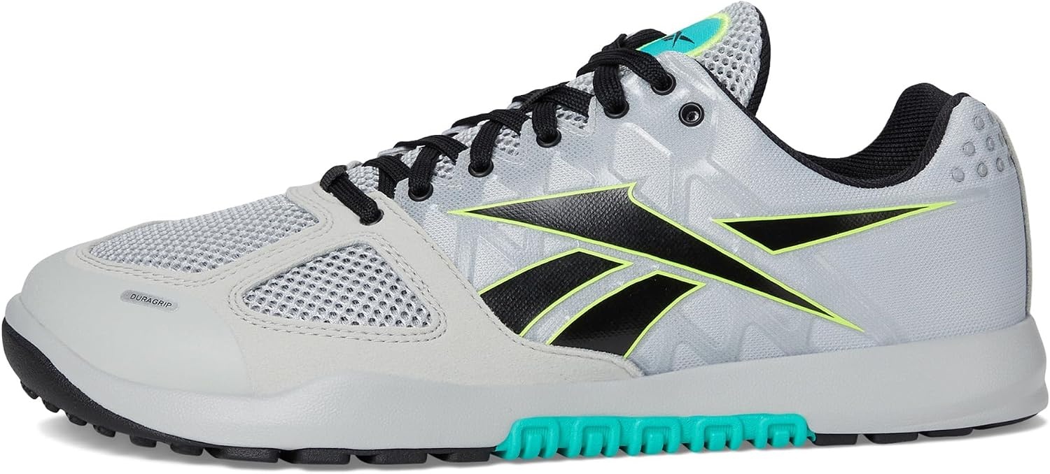 image:imageReebok Mens Nano 20 Cross Training ShoesGrey 1Unleashed GreenLime