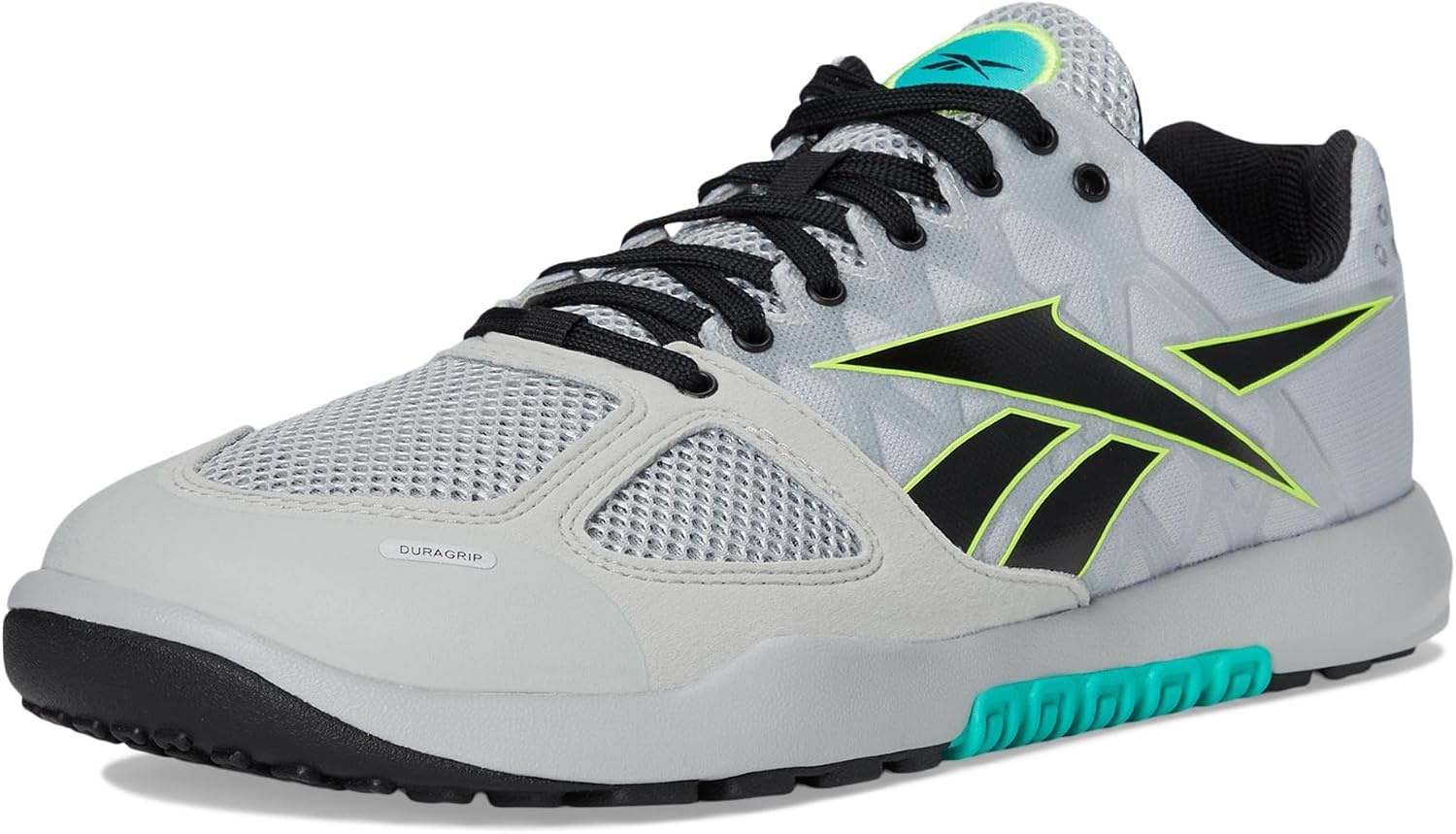 image:imageReebok Mens Nano 20 Cross Training ShoesGrey 1Unleashed GreenLime