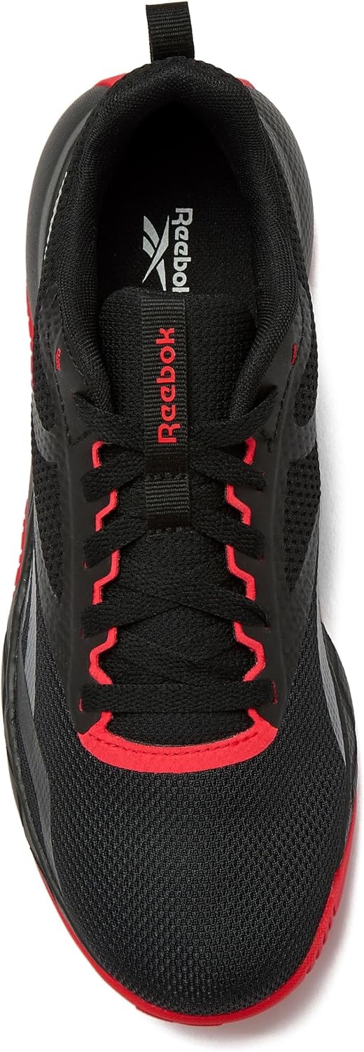 image:imageReebok Mens Nfx TrainerBlackEnergy RedFootwear White