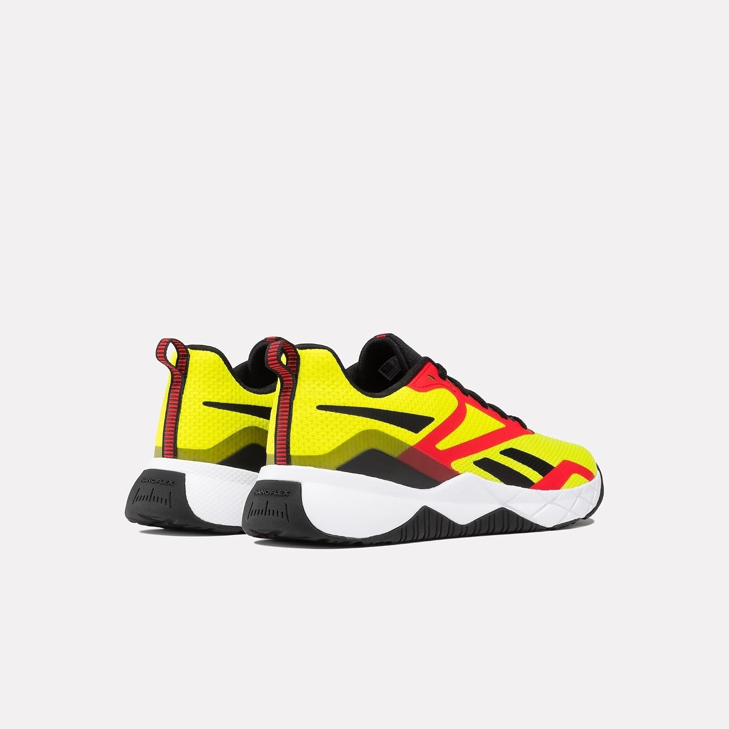 image:imageReebok Mens Nfx TrainerMulticoloured Acid Yellow Black Vectorred