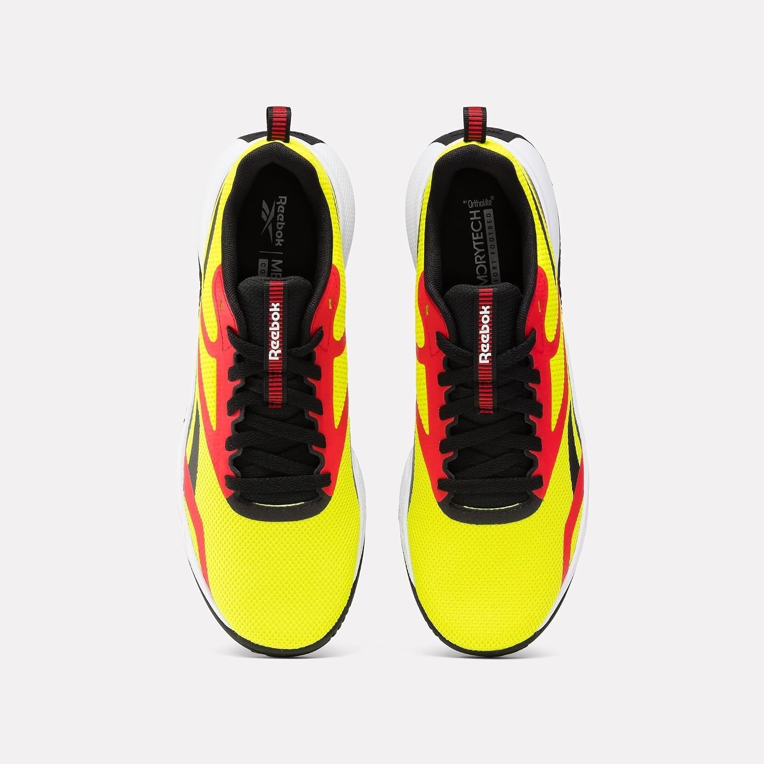 image:imageReebok Mens Nfx TrainerMulticoloured Acid Yellow Black Vectorred