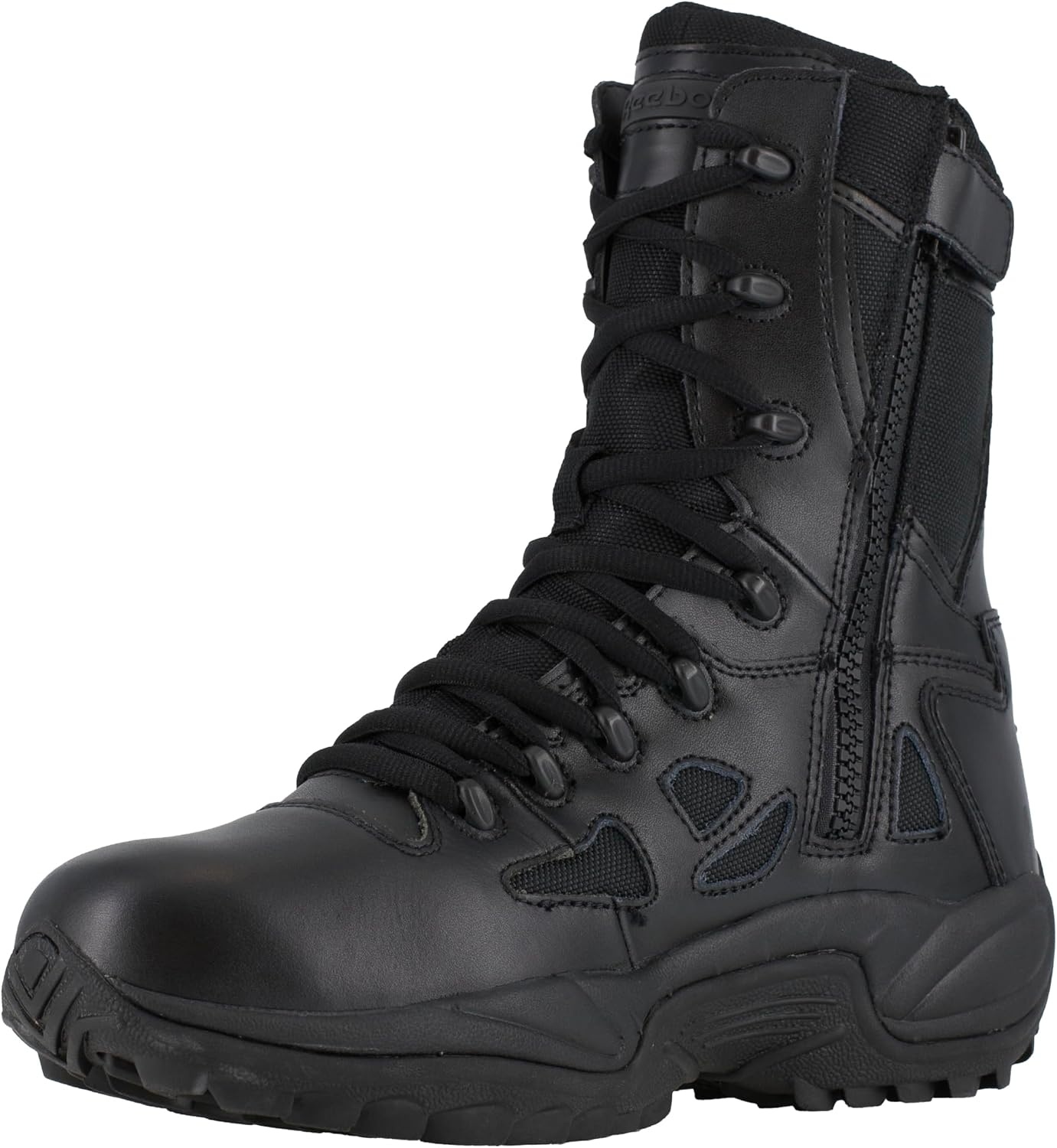 image:imageReebok Mens Rapid Response Rb 8 Inch Soft Toe Eh Work Safety Shoes Casual BlackBlack