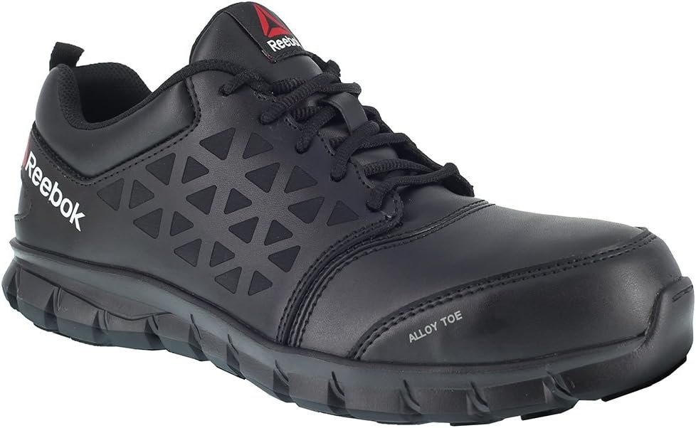 image:imageReebok Mens Rb4041 Sublite Cushion Safety Toe Athletic Work Shoe BlackBlackblackwhite