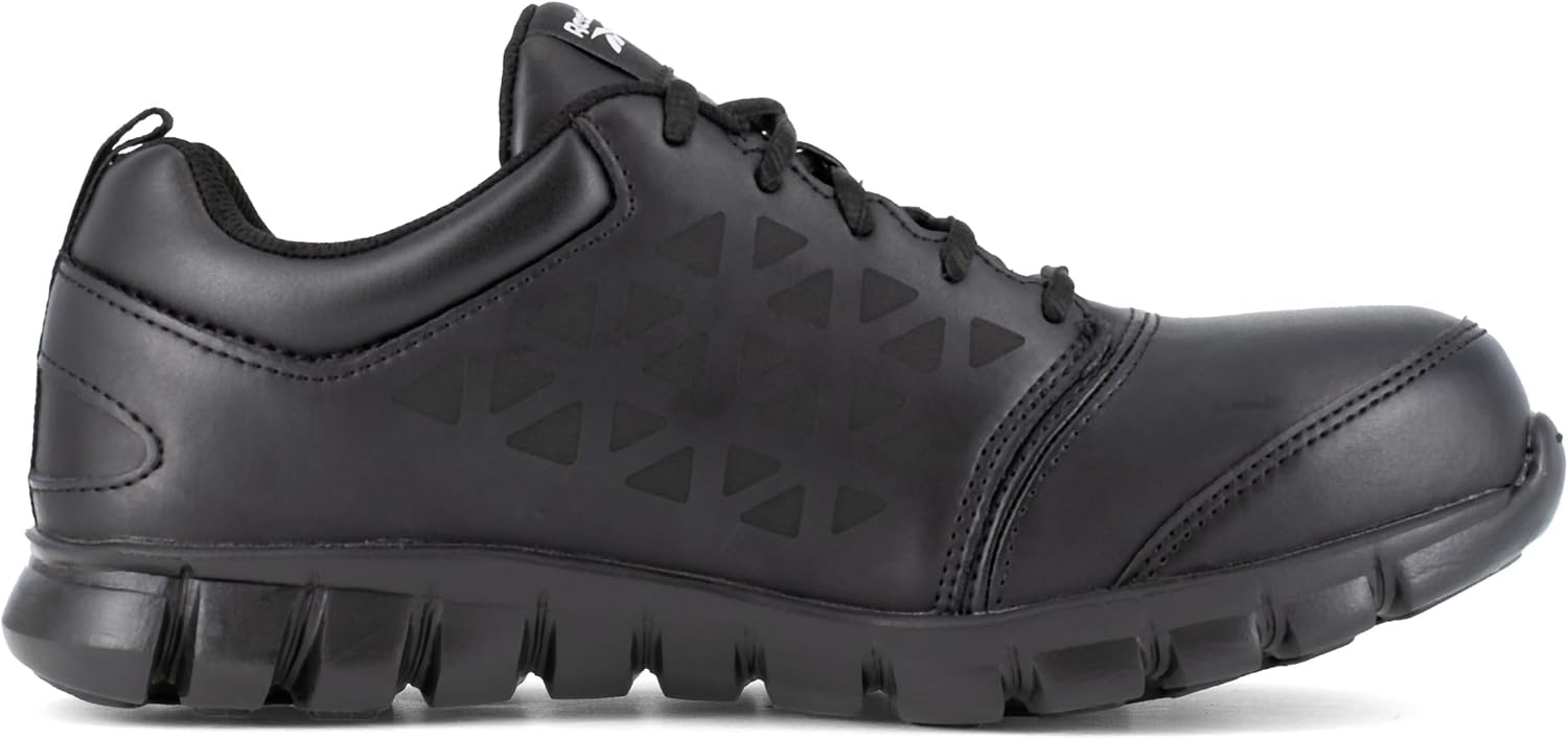 image:imageReebok Mens Rb4041 Sublite Cushion Safety Toe Athletic Work Shoe BlackBlackblackwhite