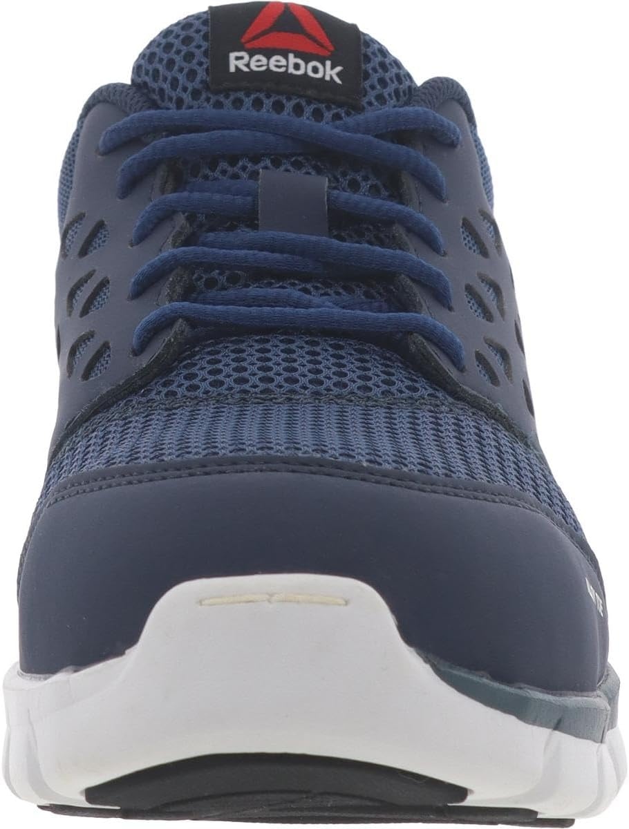 image:imageReebok Mens Rb4041 Sublite Cushion Safety Toe Athletic Work Shoe BlackBlue and Grey