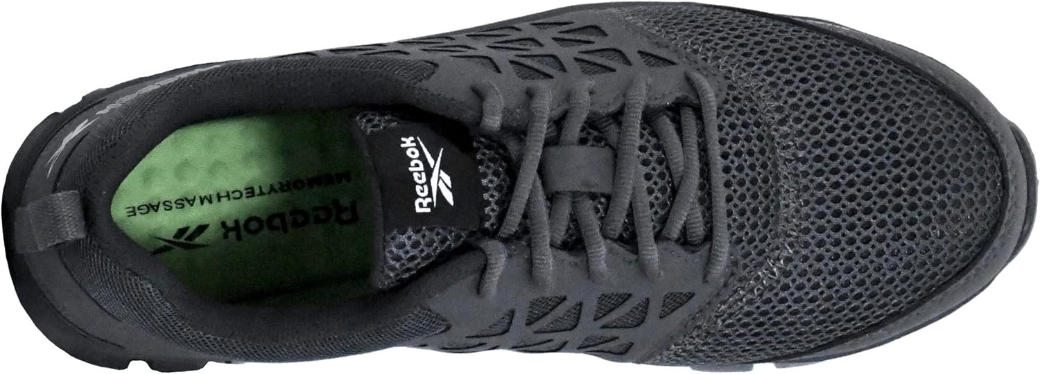 image:imageReebok Mens Rb4041 Sublite Cushion Safety Toe Athletic Work Shoe BlackDark Grey