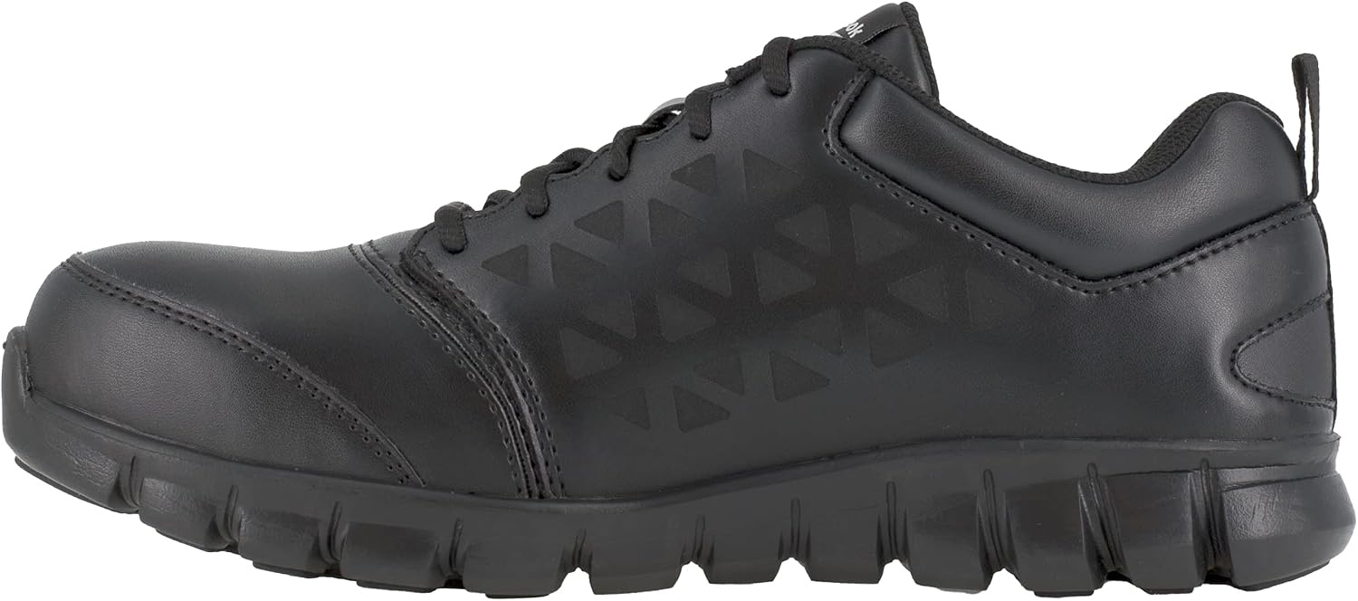 image:imageReebok Mens Rb4042 Sublite Cushion Work Safety Athletic Alloy Toe ShoesBlack