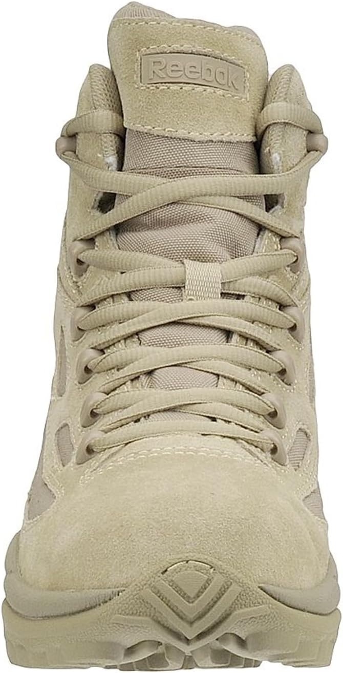 image:imageReebok Mens Rb8694 Rapid Response Rb Composite Toe 6 Tactical Stealth Boot Sidezipper Desert Tan Military amp Tactical BootsDesertsuede