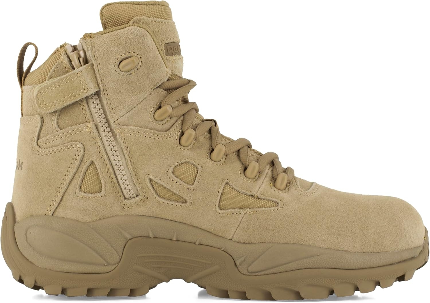 image:imageReebok Mens Rb8694 Rapid Response Rb Composite Toe 6 Tactical Stealth Boot Sidezipper Desert Tan Military amp Tactical BootsTan