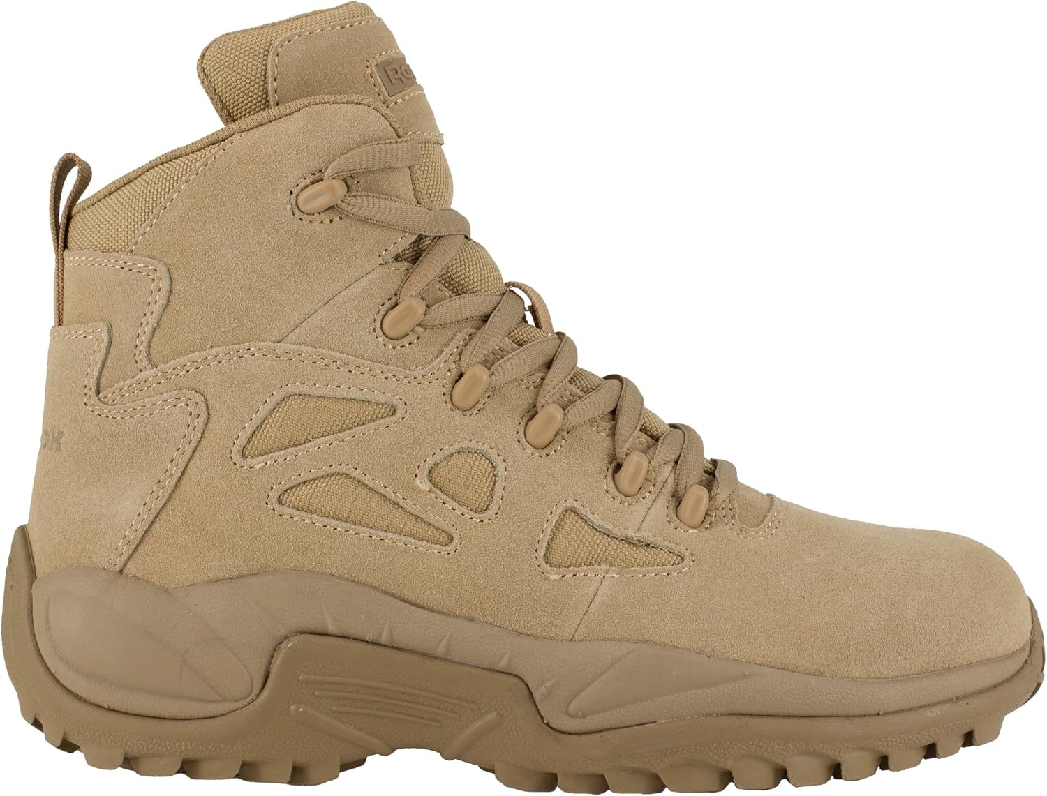 image:imageReebok Mens Rb8694 Rapid Response Rb Composite Toe 6 Tactical Stealth Boot Sidezipper Desert Tan Military amp Tactical BootsTan