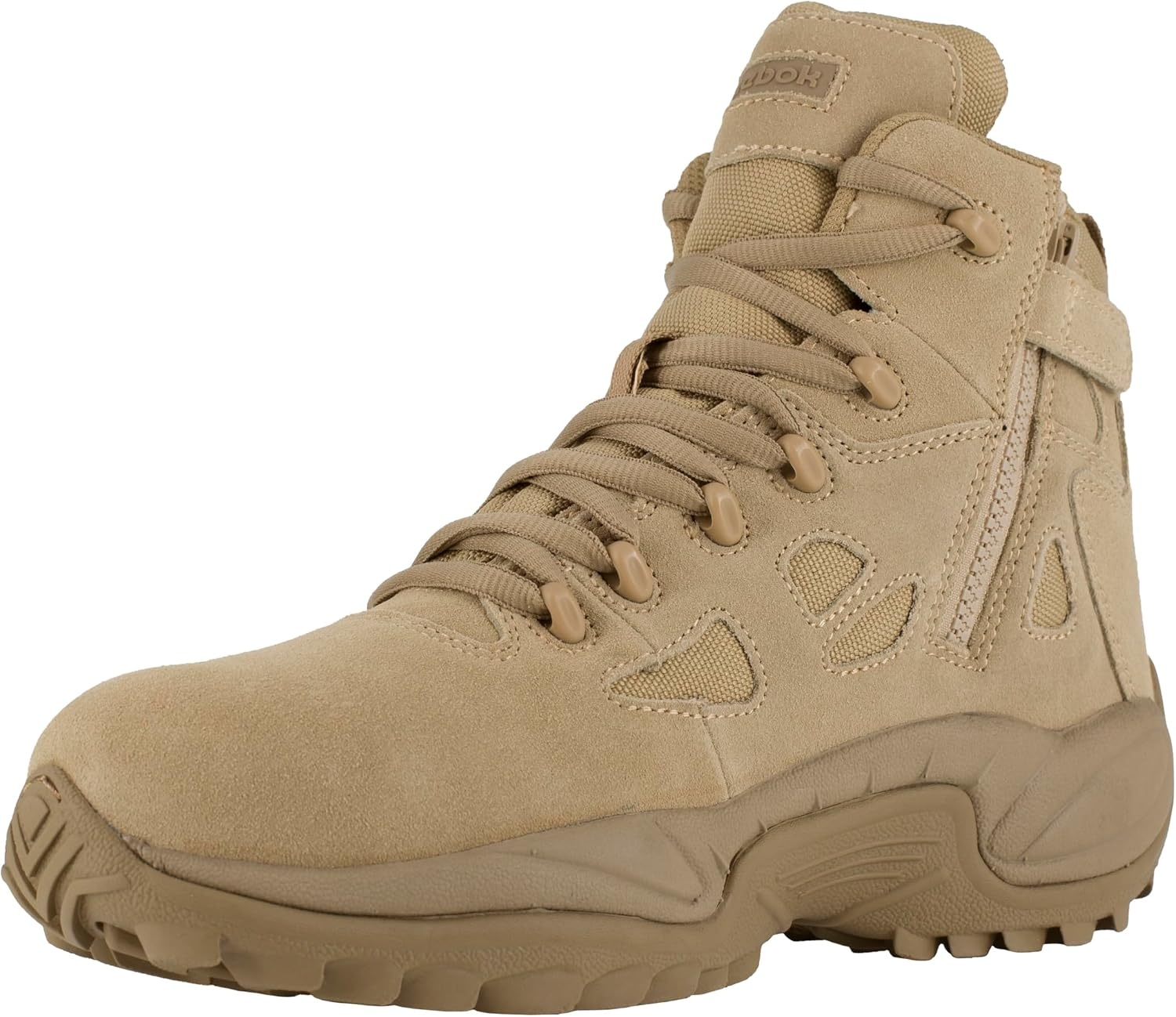image:imageReebok Mens Rb8694 Rapid Response Rb Composite Toe 6 Tactical Stealth Boot Sidezipper Desert Tan Military amp Tactical BootsTan