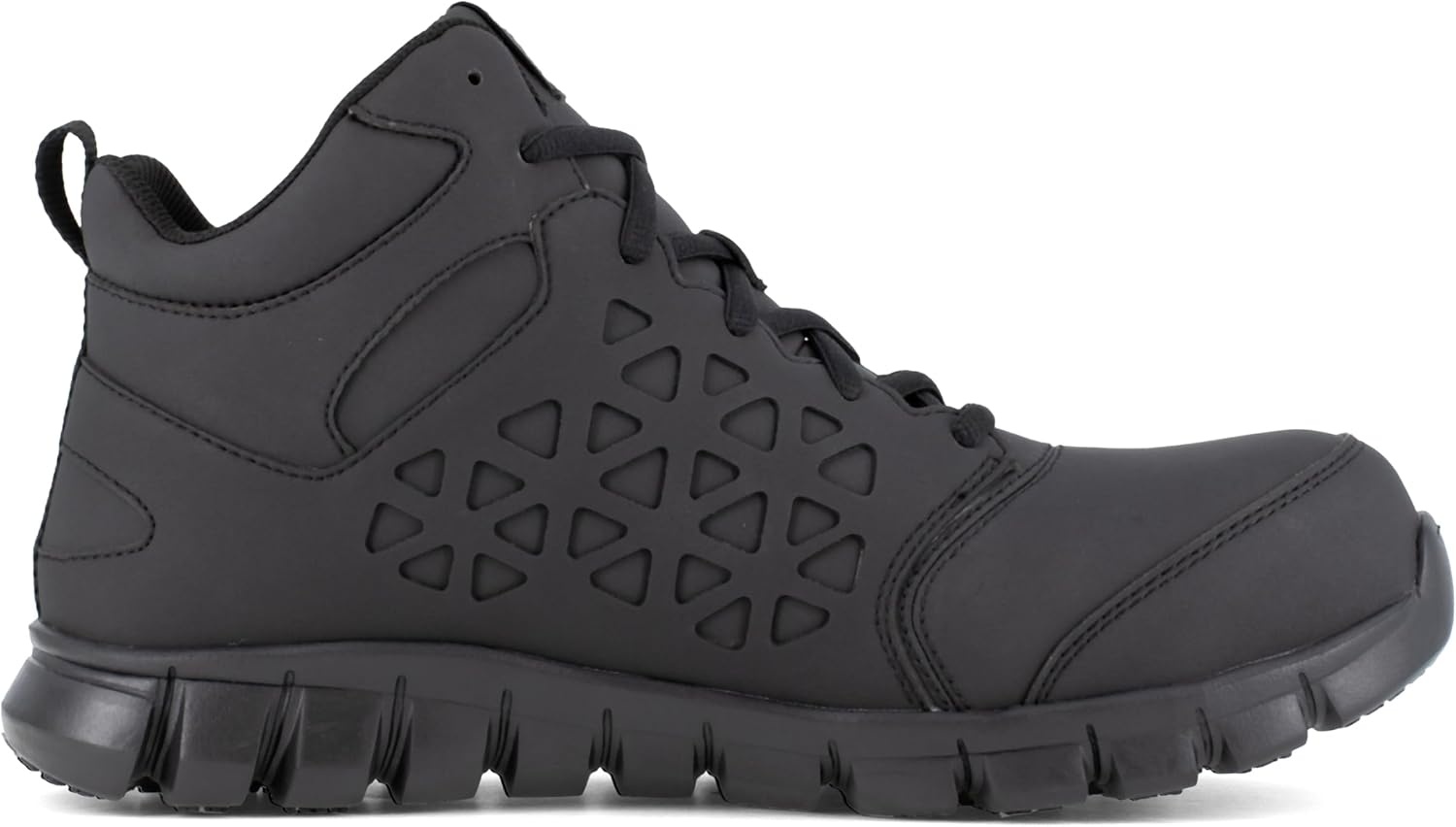 image:imageReebok Mens Sublite Cushion Mid Slip Resistant Alloy Toe WorkDuty BlackBlack