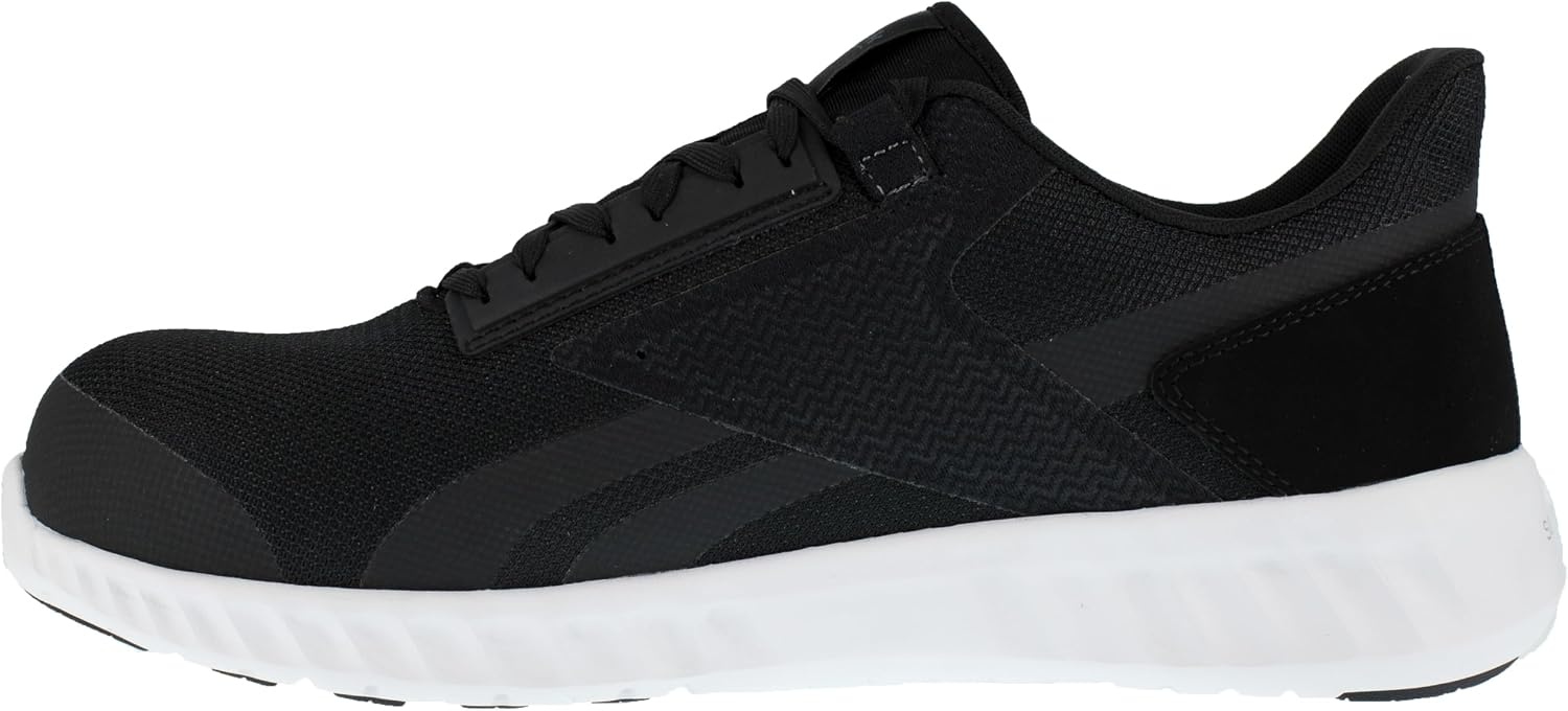 image:imageReebok Mens Sublite Legend Static Dissapative Composite Toe ShoeBlack and White
