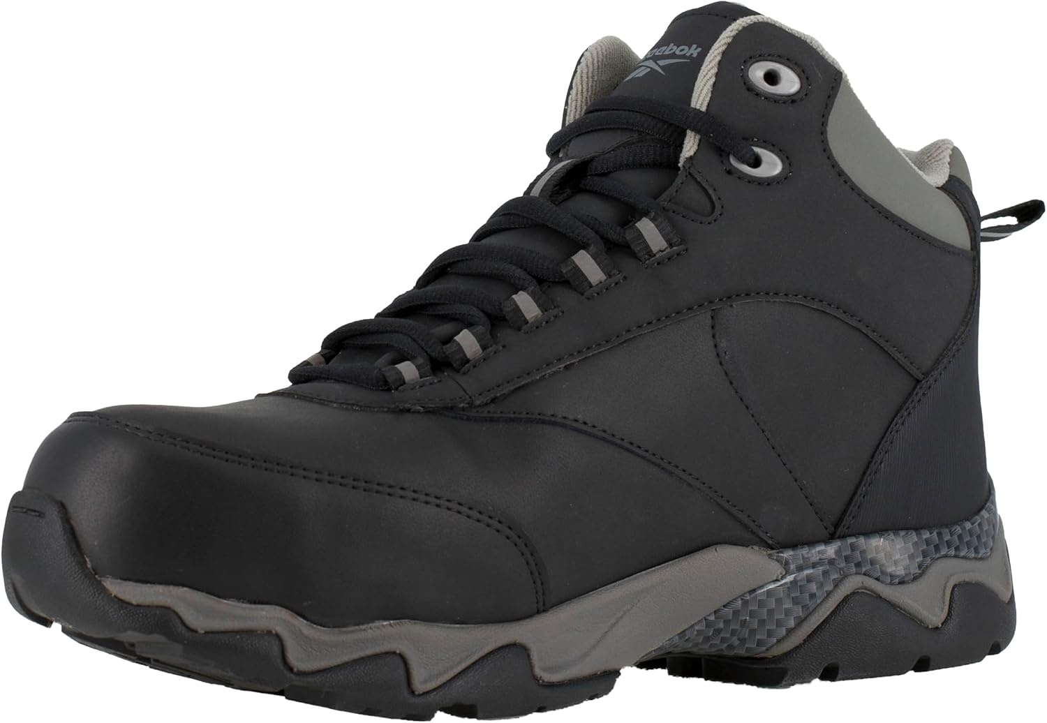 image:imageReebok Mens Work Beamer Hiker BootsBlack With Grey Trim