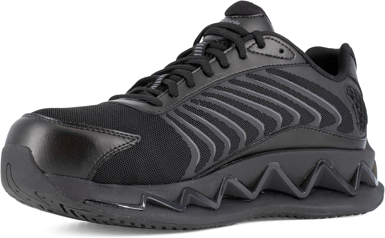 image:imageReebok Mens Work Mens Zig Elusion Heritage Work Black Composite Toe BootsBlack