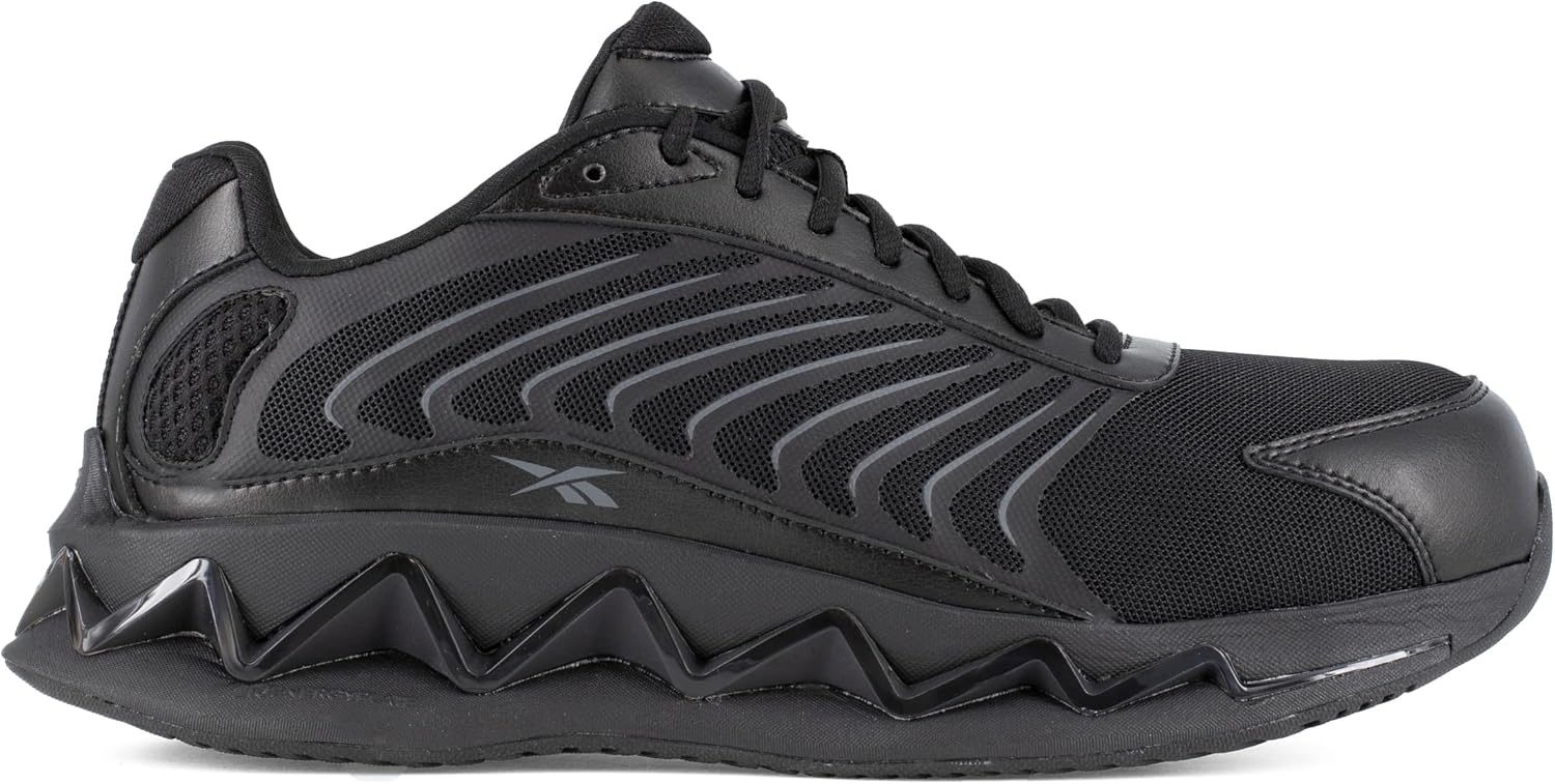image:imageReebok Mens Work Mens Zig Elusion Heritage Work Black Composite Toe BootsBlack