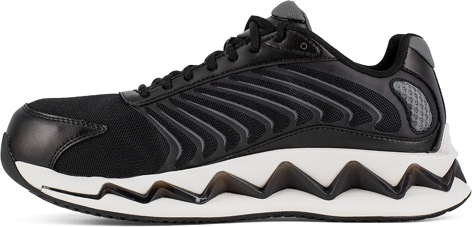 image:imageReebok Mens Work Zig Elusion Heritage SneakersBlack