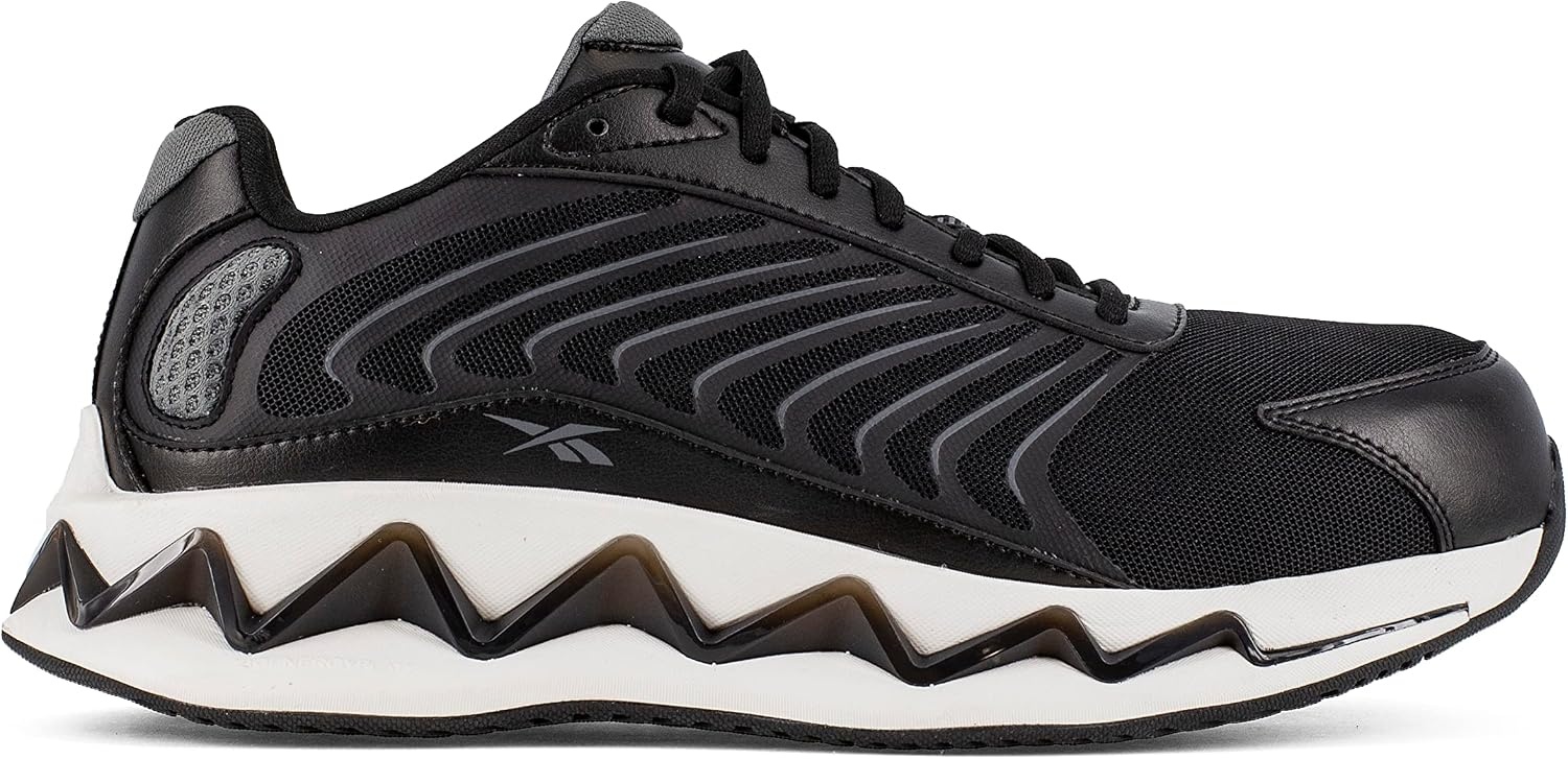 image:imageReebok Mens Work Zig Elusion Heritage SneakersBlack