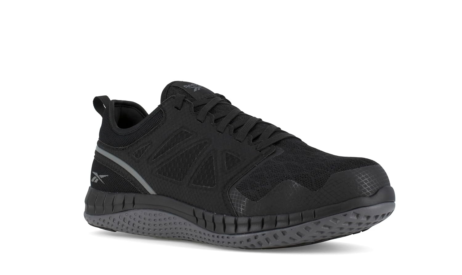 image:imageReebok Mens Zprint Work Safety Toe Athletic Work Industrial Construction Shoe Cobalt Blue 9 USBlack and Dark Grey