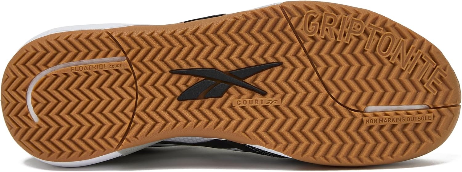 image:imageReebok Nano Court Sport Mens Pickleball or Tennis Shoes for MenWhiteBlackGrey 1