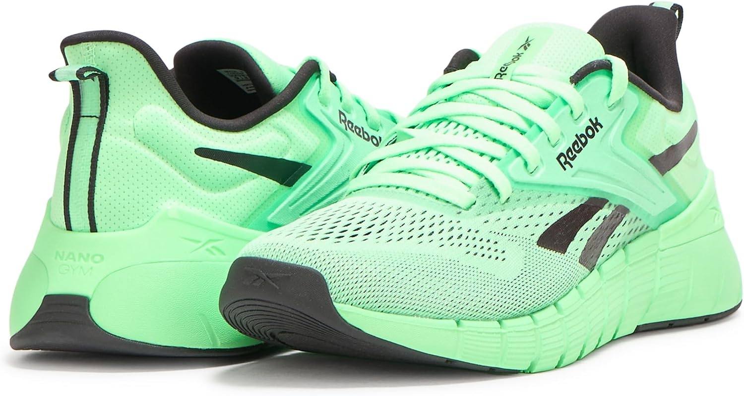 image:imageReebok Nano GymBlackGreen Glow