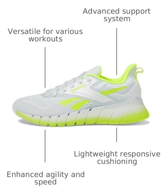 image:imageReebok Nano GymMoonDigital LimeFootwear White