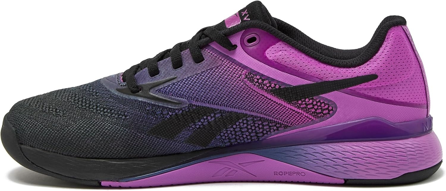 image:imageReebok Nano X5 Sneakers for Women Cross Training Gym Walking Shoes WomenBlackTwilight PurplePurple Rave