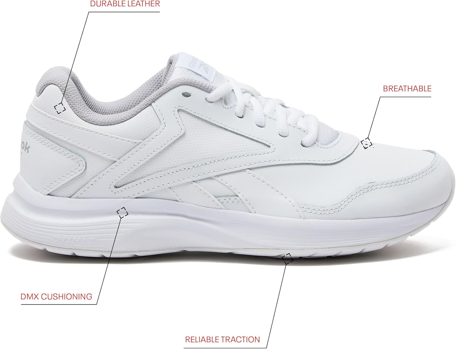 image:imageReebok Walk Ultra 7 DMX MaxWhiteCold Grey2White