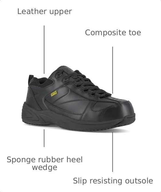 image:imageReebok Womens Centose Electrical Met Guard Composite Toe Work Safety Shoes Casual BlackBlack