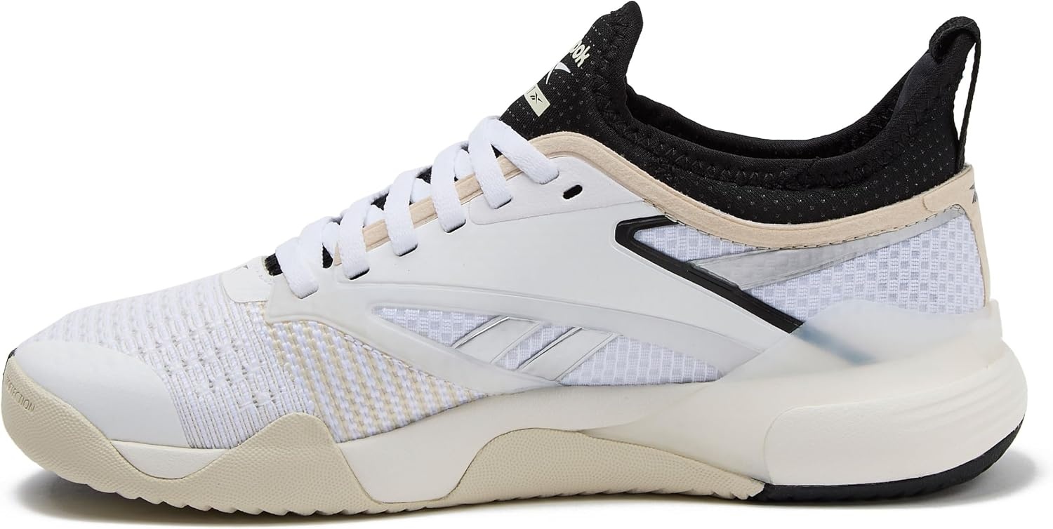 image:imageReebok Womens Nano Court Womens Tennis Shoes Pickleball Shoes for WomenFootwear WhiteBlackSilver Metallic