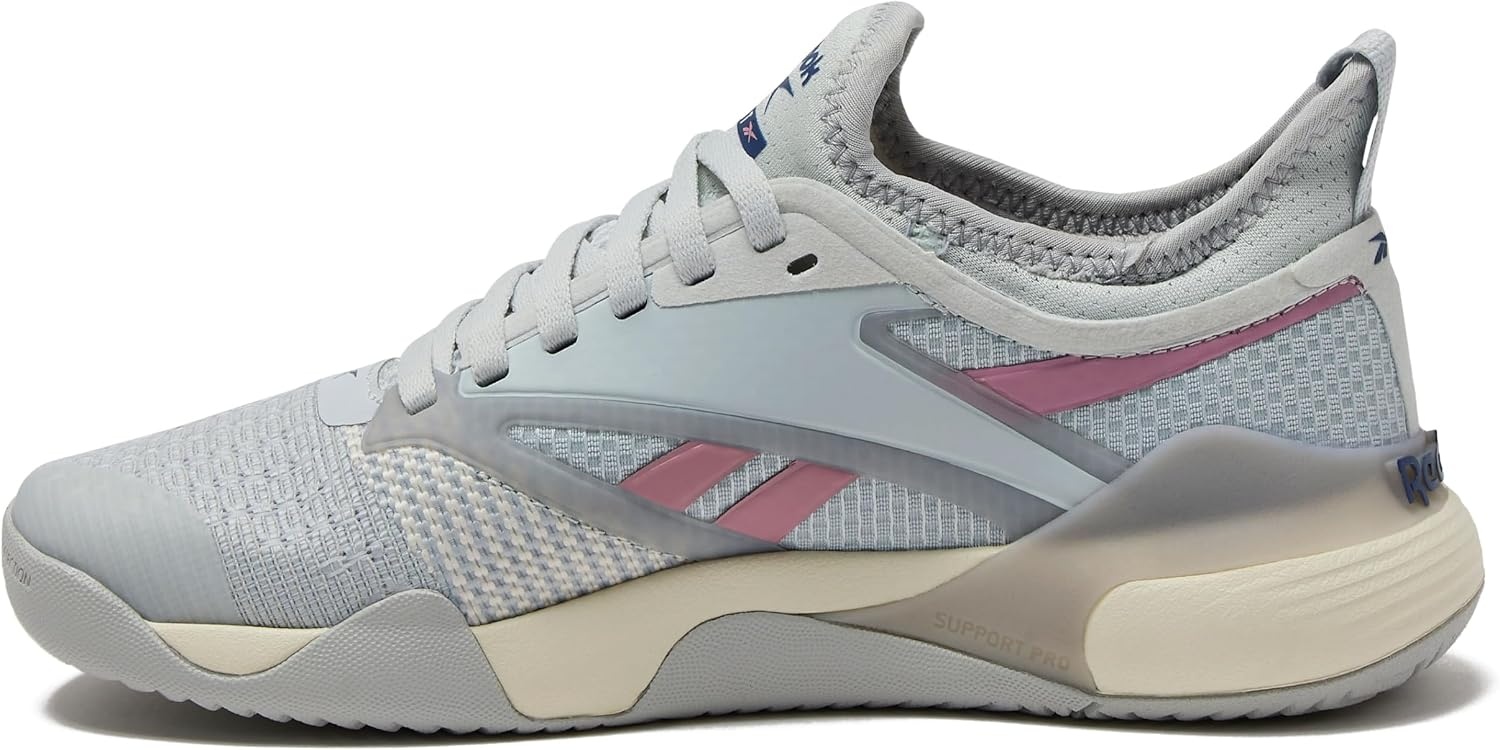 image:imageReebok Womens Nano Court Womens Tennis Shoes Pickleball Shoes for WomenMoonVintage ChalkDusty Rose