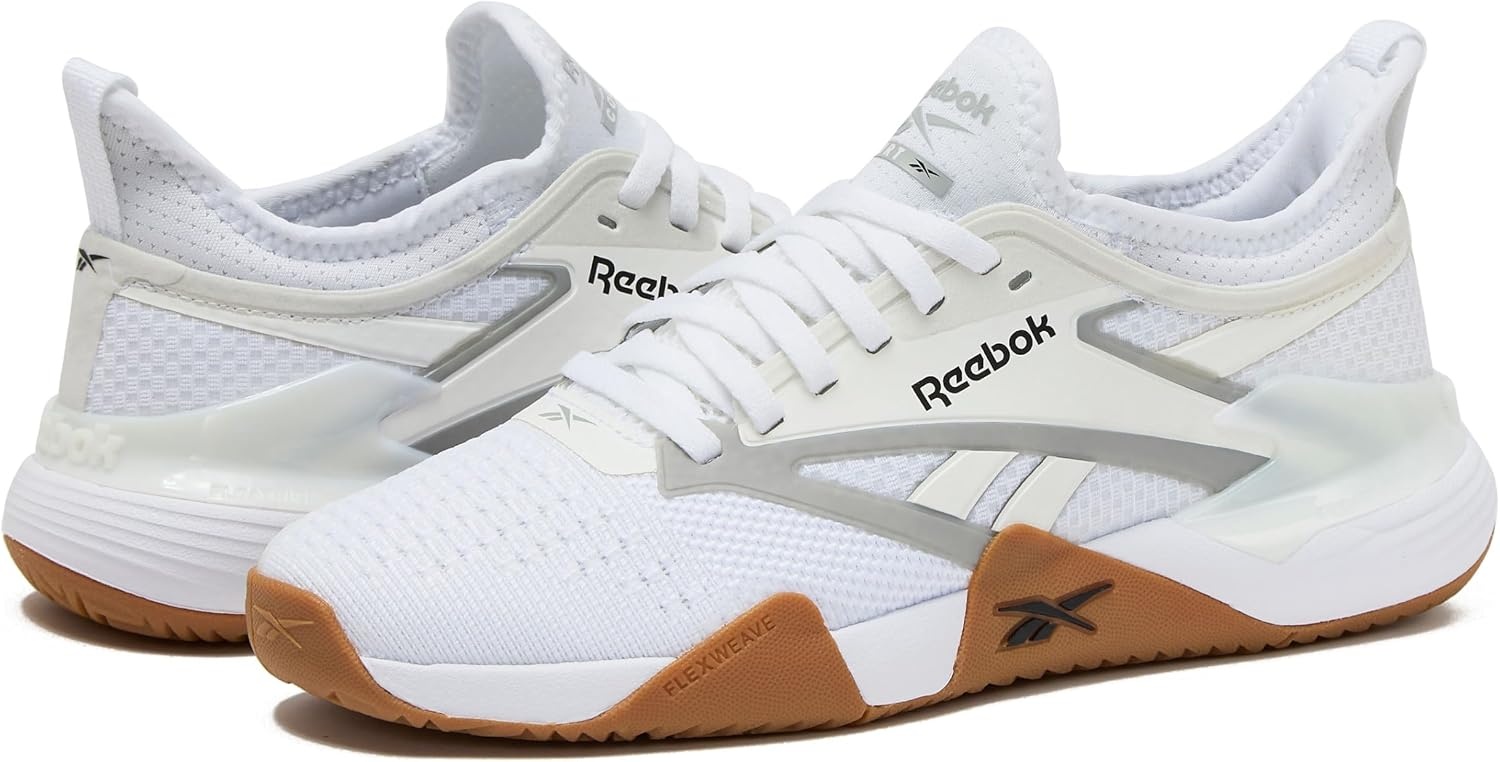 image:imageReebok Womens Nano Court Womens Tennis Shoes Pickleball Shoes for WomenWhiteBlackGrey 1