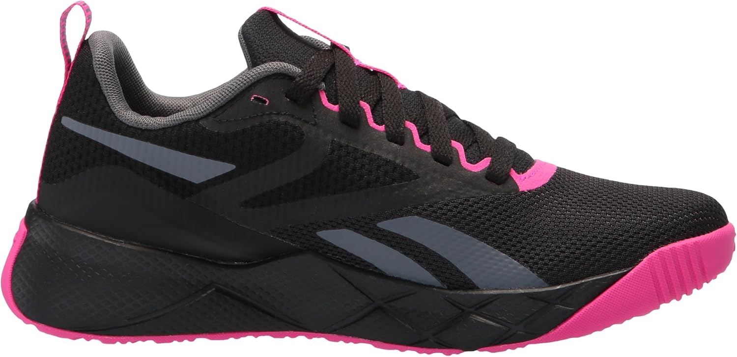 image:imageReebok Womens REEBOK ROYAL ULTRA SL Track ShoeCblkPure Grey 7Laser Pink
