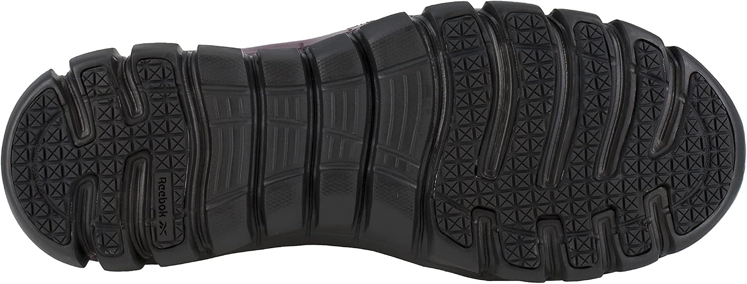 image:imageReebok Womens Rb046 Sublite Cushion Work Athletic Work ShoesBlackPlum