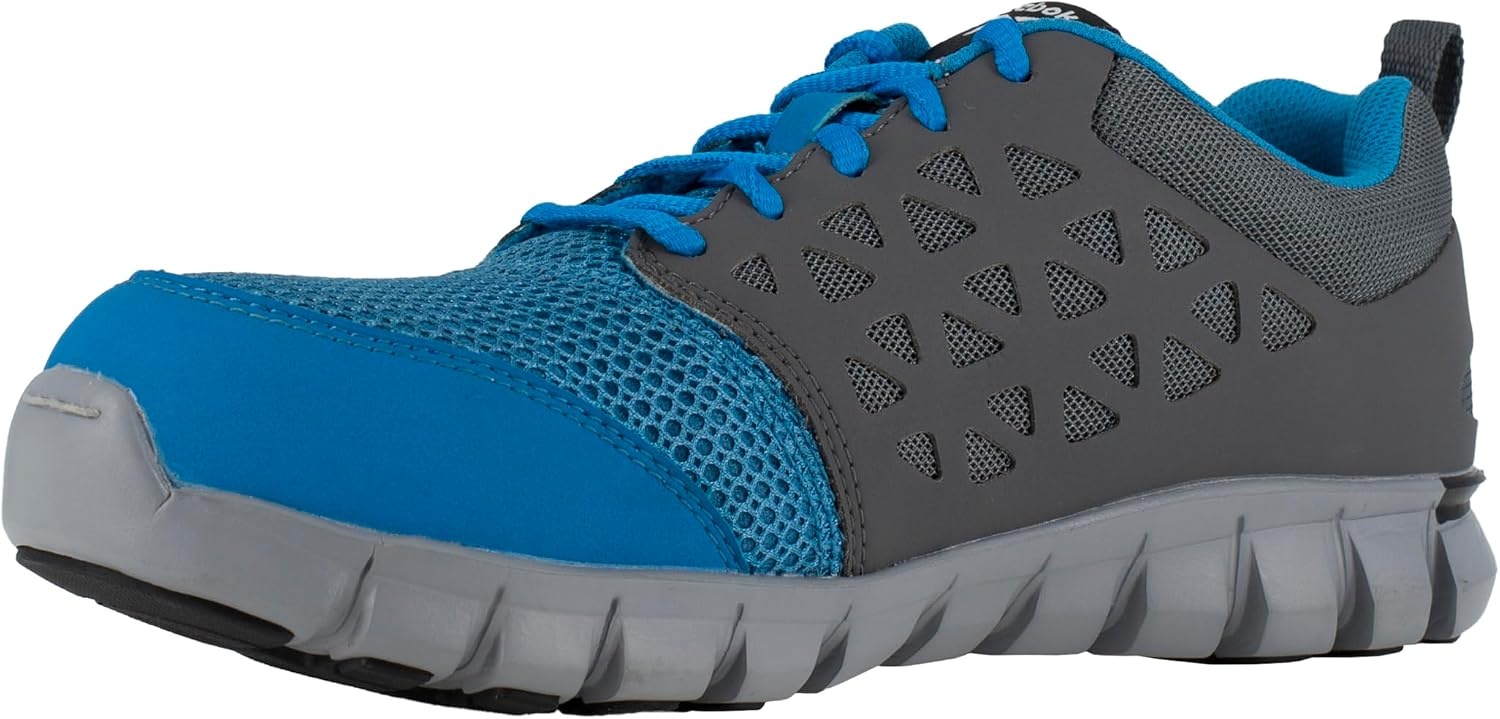 image:imageReebok Womens Rb046 Sublite Cushion Work Athletic Work ShoesBlue and Grey