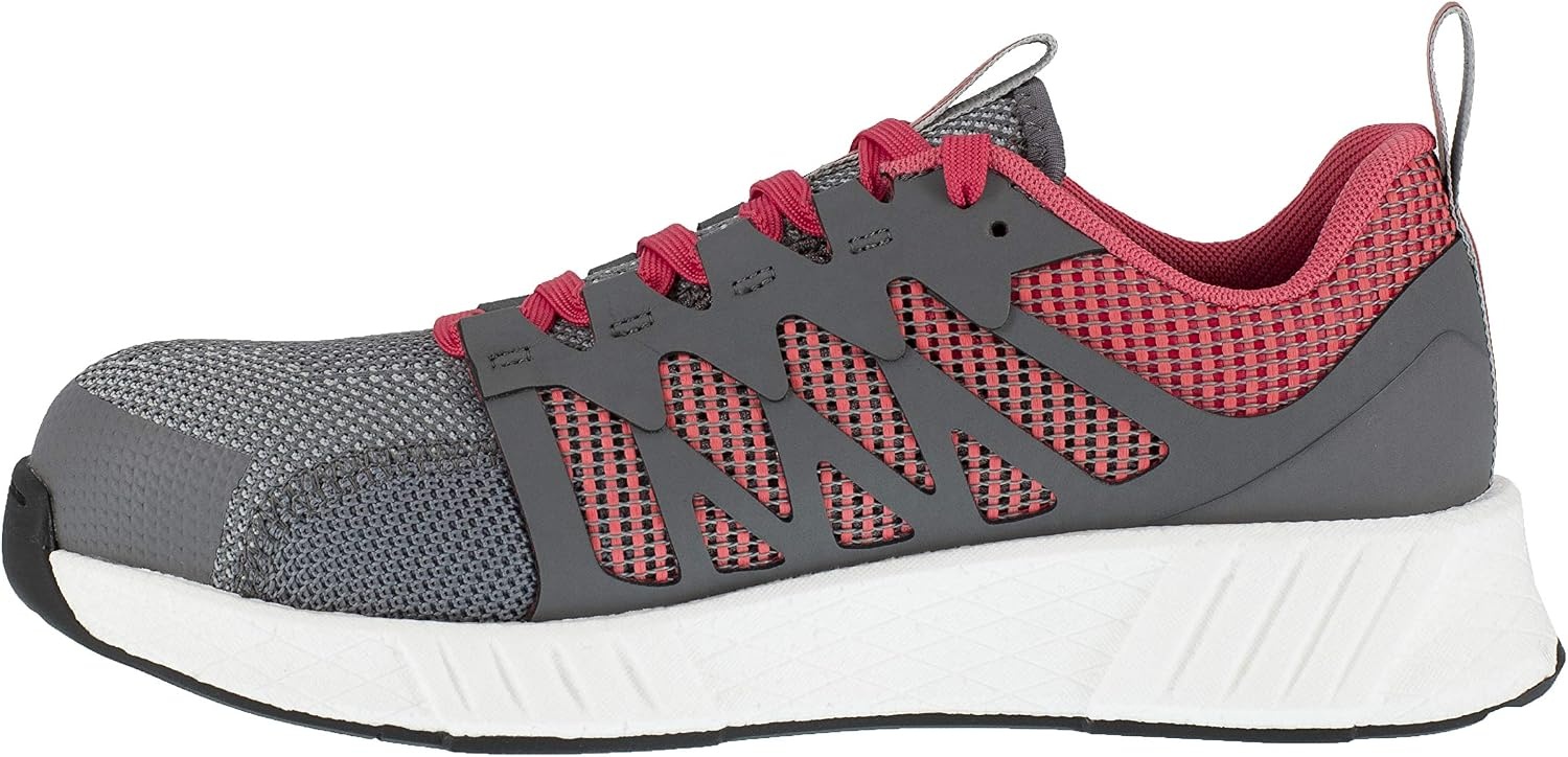 image:imageReebok Womens Rb314 Womens Fusion Flexweave Work Safety Toe Athletic Work Shoe Heritage TealGrey